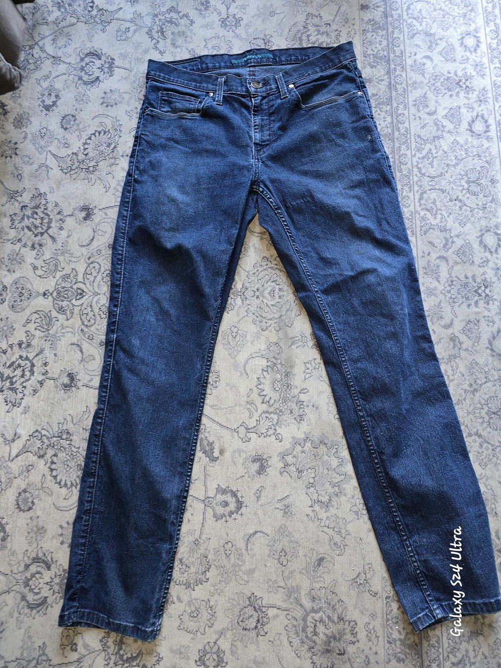 Perry Ellis Women's Dark Blue Skinny Jeans 32x30
